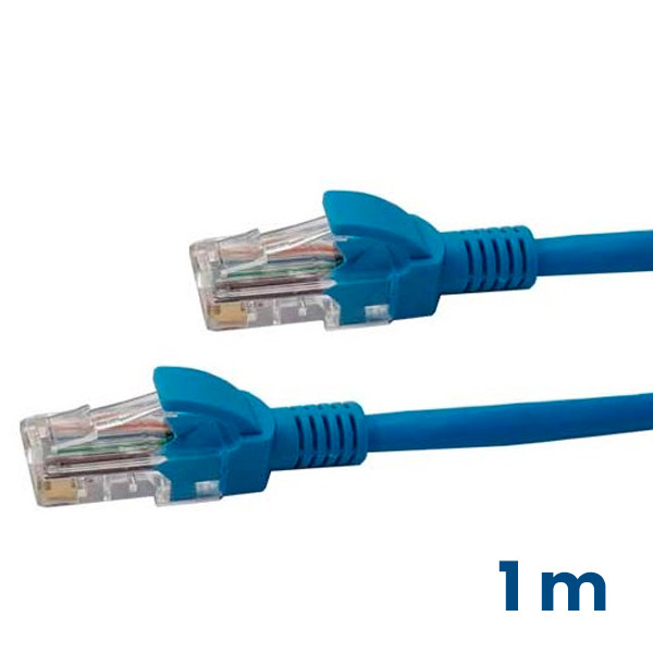 Cable de Red Ulink Patch cord Cat5e 1M Azul