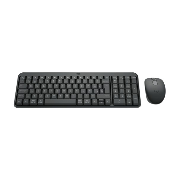 Logitech - MK250 Compact Bluetooth Wireless Combo - Spanish - Graphite (920-013513)