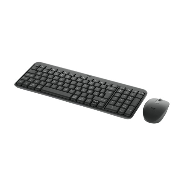 Logitech - MK250 Compact Bluetooth Wireless Combo - Spanish - Graphite (920-013513)