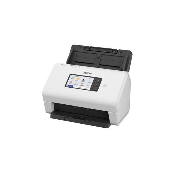 Escáner  Brother ADS4900W de Documentos CIS Dual a Dos Caras A4 600 ppp x 600 ppp hasta 60 ppm (Mono/Color) Alimentador Automático de Documentos (ADF) 100 Hojas USB 3.0 LAN WiFi(n) (ADS-4900W)