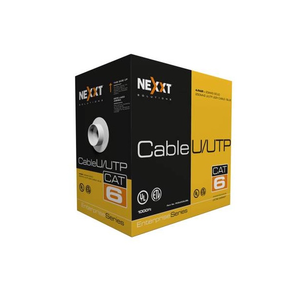Cable en Bobina Nexxt Solutions Infrastructure  UTP 305m  RJ45  Azul  Enterprise Cat6 LSZH