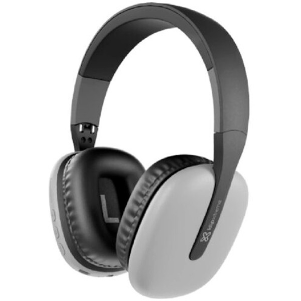 Klip Xtreme - KWH-010GR - Headphones - Para Home audio / Para Portable electronics / Para Professional audio / Para Cellular phone - Wireless - 25Hrs - Gray - BT