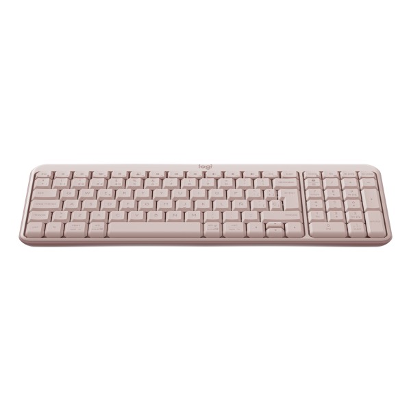 Logitech-K250 Compact Bluetooth Wireless Keyboard - Spanish - Rose (920-013447)