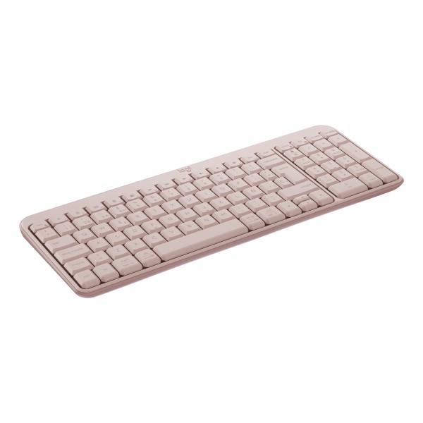 Logitech-K250 Compact Bluetooth Wireless Keyboard - Spanish - Rose (920-013447)