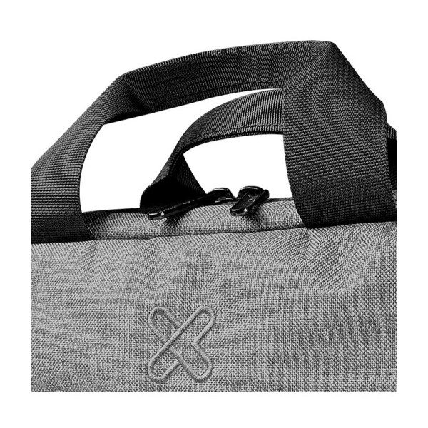 Maletín Klip Xtreme para Notebook de 15.6in 100 por ciento polyester Black and gray (KNC-041)