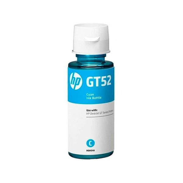 Botella de Tinta Original HP GT52, OEM 50ml Cyan Original
