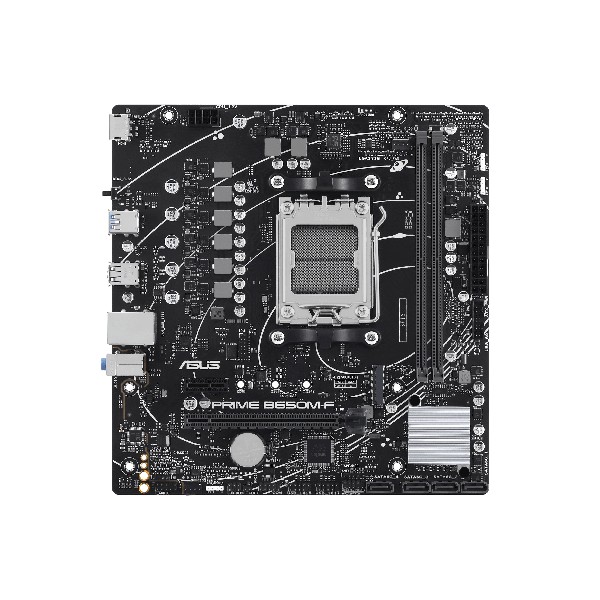 ASUS - PRIME B650M-F - Backplane - Micro ATX - AMD B650 (PRIME B650M-F)