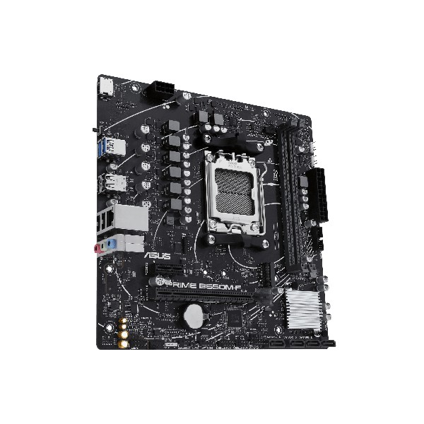 ASUS - PRIME B650M-F - Backplane - Micro ATX - AMD B650