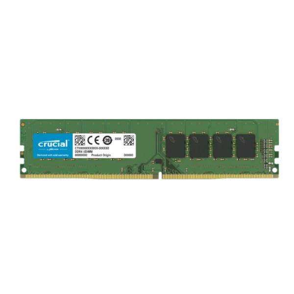 Memoria Ram Crucial de 8GB DDR4 3200MHz Udimm 1.2V