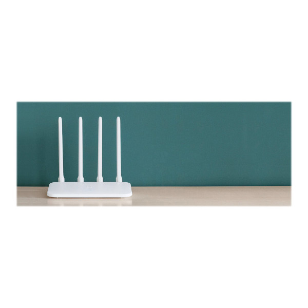 Xiaomi MI Router 4C - Enrutador inalámbrico - conmutador de 2 puertos - Wi-Fi - 2,4 GHz (25091)