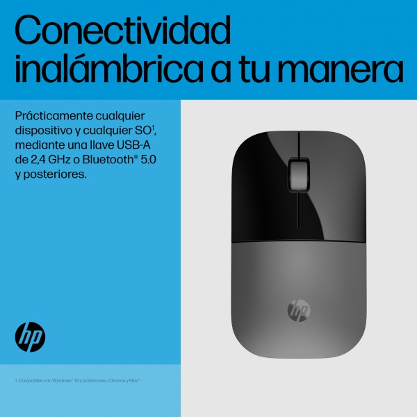 Z3700 DUAL SLV WIRELESS MOUSE (758A9AA#ABA)