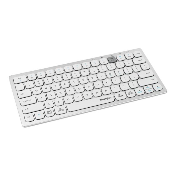 Teclado Inalambrico Compacto Bluetooth Blanco (27733 - K75504US)