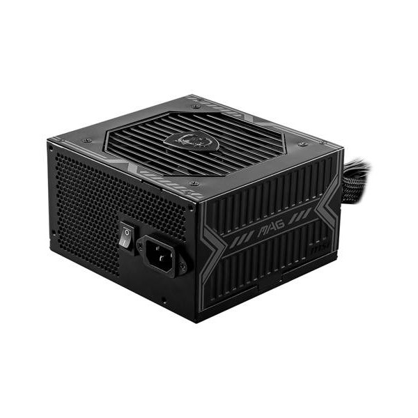 Fuente de Poder MSI MAG A650BN, 650W, Cables Fijos, PFC Activo, Certificada 80 PLUS Bronze (306-7ZP2B12-CE0)
