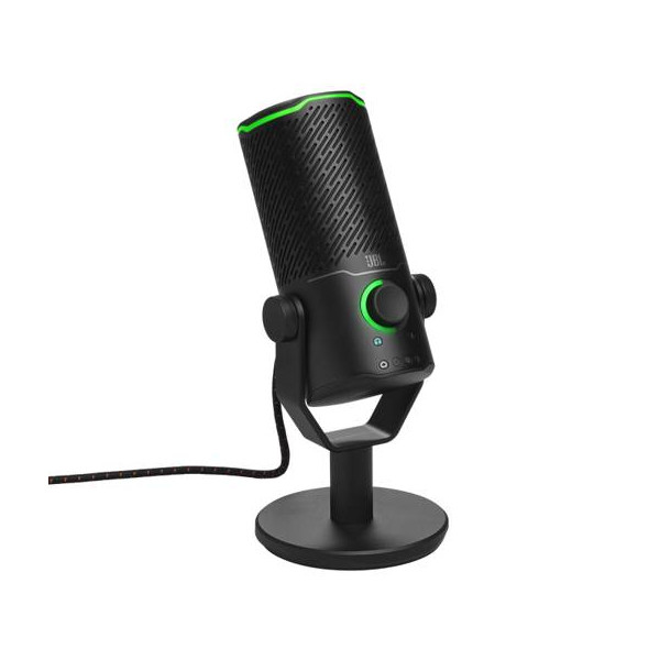 JBL Quantum Stream Studio - Micrófono - Cableado - USB - negro (JBLSTRMSTUDIOBLKAM)