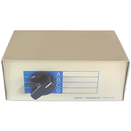 Data Switch Paralelo Manual  Db254  4Pc A 1 Impresora  Box (DB25-4)