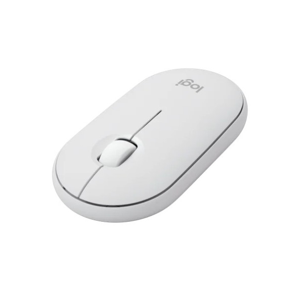 Mouse Inalámbrico Logitech Pebble 2 M350S, Bluetooth, Blanco (910-007047)