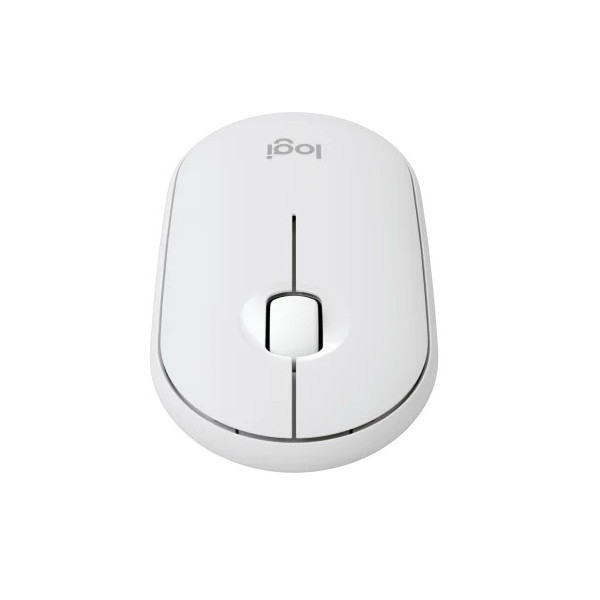 Mouse Inalámbrico Logitech Pebble 2 M350S, Bluetooth, Blanco (910-007047)