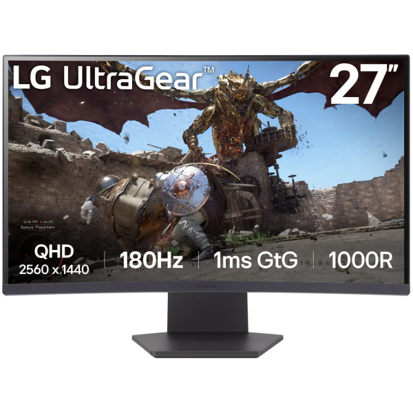 27GS60QC-Monitor 27in VA Curvo 1000R QHD