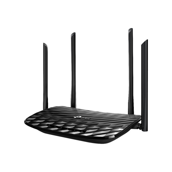 TP-LINK Archer C6 - Enrutador inalámbrico - conmutador de 4 puertos - 1GbE - Wi-Fi 5 - Doble banda (ARCHERC6)