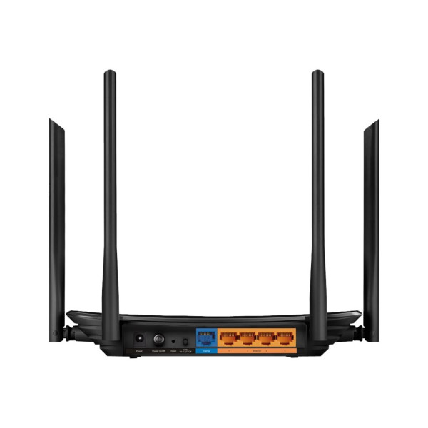 TP-LINK Archer C6 - Enrutador inalámbrico - conmutador de 4 puertos - 1GbE - Wi-Fi 5 - Doble banda