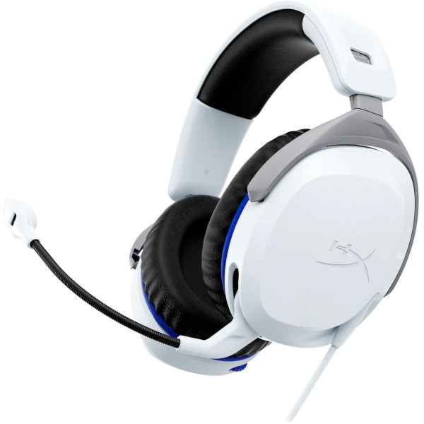 HyperX Cloud Stinger 2 - Gaming - auricular - tamaño completo - cableado - conector de 3,5 mm - blanco
