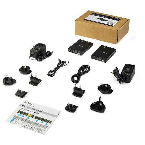 HDMI over CAT6 Extender Kit CAT5/6 (ST121HD20V)