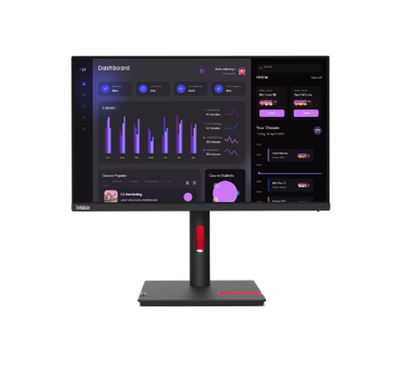 Monitor Lenovo Thinkvision T24I 30 de 23.8 Pulg. Ips, Full Hd, Vesa