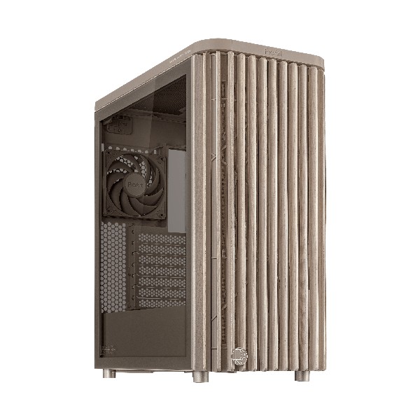 Gabinete ASUS ProArt PA401 Wood Edition Beige, Vidrio Templado, Mid Tower, Incluye 3 Ventiladores (90DC00M7-B38010)