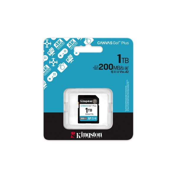 1TB SDXC Canvas Go Plus Gen4 200MB/s C10 UHS-I U3 (SDG4/1TB)