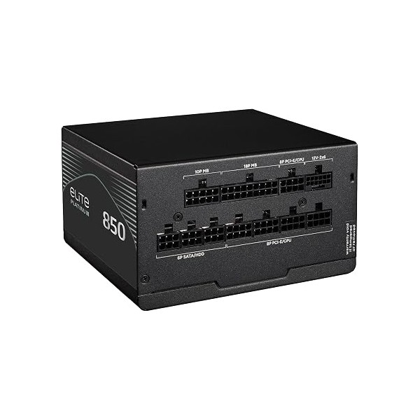 Fuente Cooler Master Elite Platinum 850 FM BL W-AR (MPE-85F1-AFP-C3B0CNP)