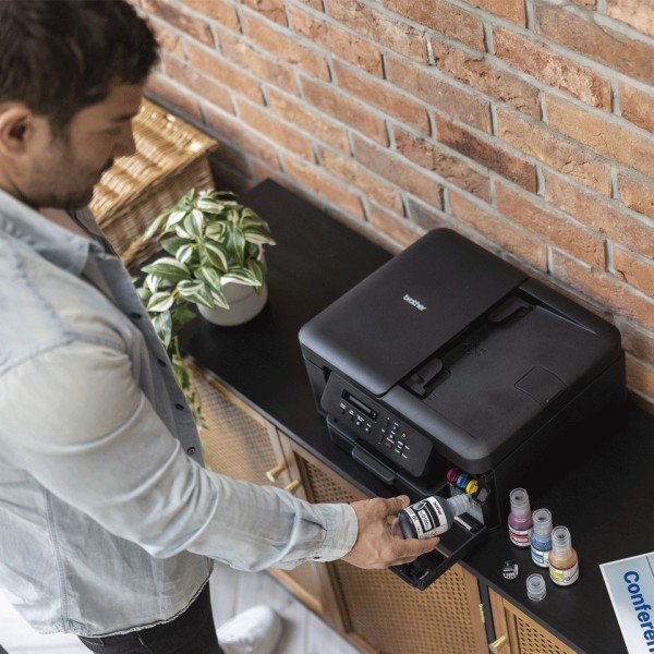 Brother - Workgroup printer - hasta 27 ppm (mono) - hasta 23 ppm (color) (DCP-T730DW)