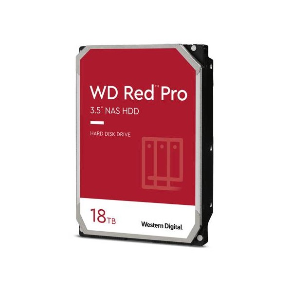 WD Red Pro WD181KFGX - Disco duro - 18 TB - interno - 3.5