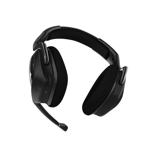 CORSAIR Gaming VOID RGB ELITE - Auricular - tamaño completo - 2,4 GHz - inalámbrico - carbón (CA-9011201-NA)