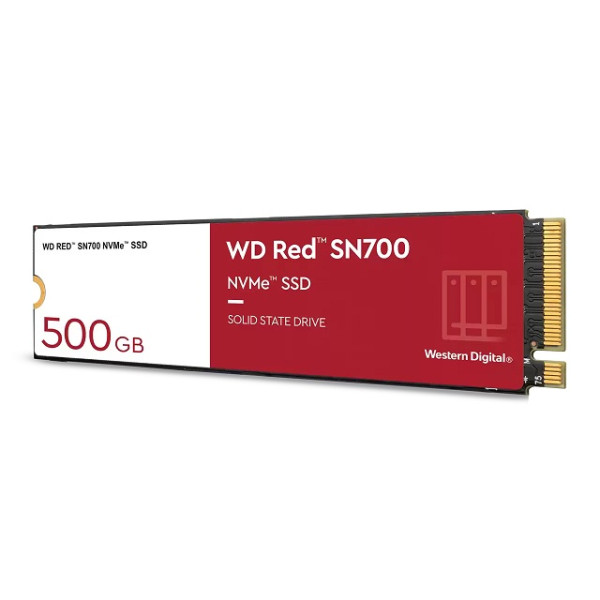 SSD M.2 NVMe Western Digital RED SN700 de 500GB, PCIe Gen3 (WDS500G1R0C)