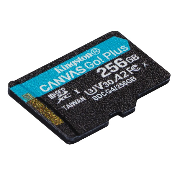 Kingston - Flash memory card - microSDXC - 256GB microSDXC Canvas Go Plus (SDCG4/256GB)