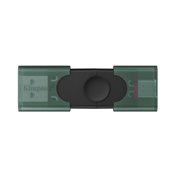 Kingston 256GB USB-A + USB-C 3.2 Gen 1 DataTraveler DuoG2 (DTDEG2/256GB)