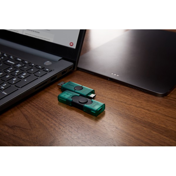 Kingston 256GB USB-A + USB-C 3.2 Gen 1 DataTraveler DuoG2 (DTDEG2/256GB)