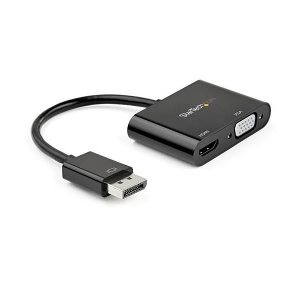 Adaptador DisplayPort a HDMI VGA - 4K60 (DP2VGAHD20)