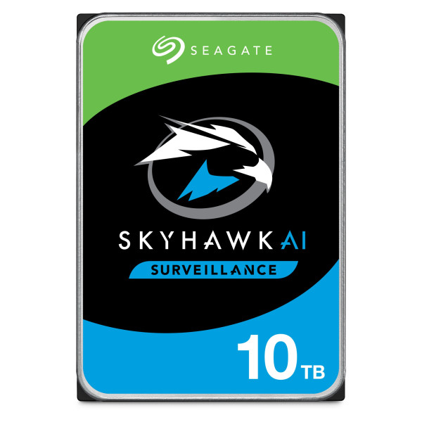 Disco Duro Seagate SkyHawk de 10TB  6GB/s, 7200rpm, 256MB Cache de 3.5IN SATA