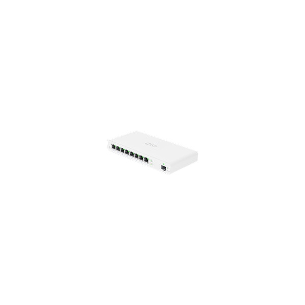 Ubiquiti UISP - Conmutador - 8 x 10/100/1000 (PoE) + 1 x Gigabit SFP - sobremesa - PoE (110 W) (UISP-S)