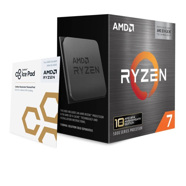 AMD - Ryzen 7 5800X3D - 4.5 GHz - 8-core - Socket AM4 (100-100000651POF)