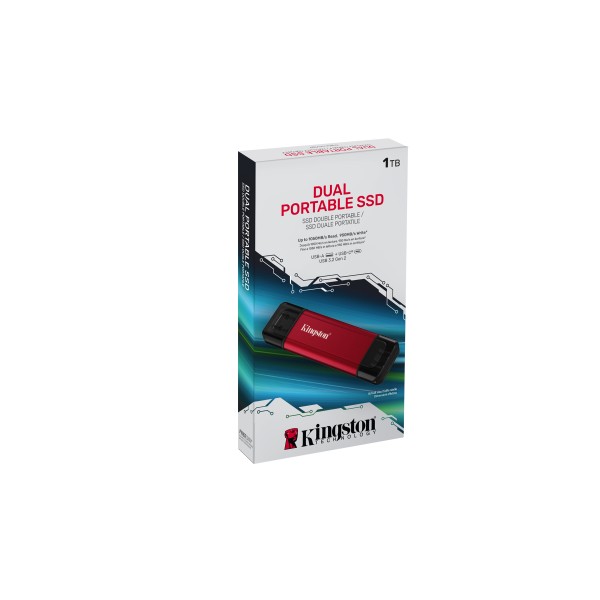Kingston - External hard drive (SPSD/1TB)