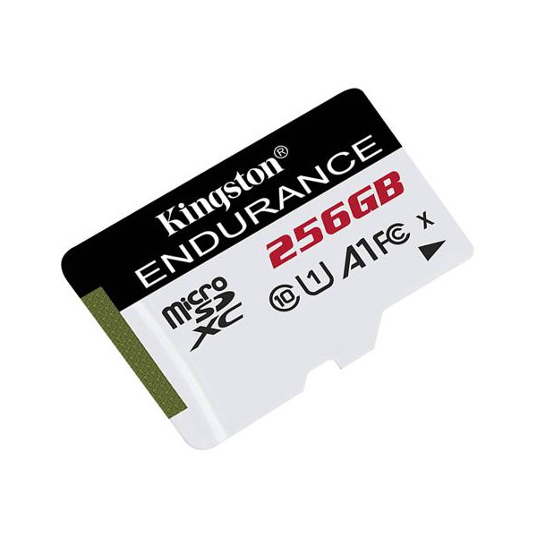 Memoria MicroSDXC Kingston High Endurance 256 GB, UHS-I U1, Clase 10 (SDCE/256GB)
