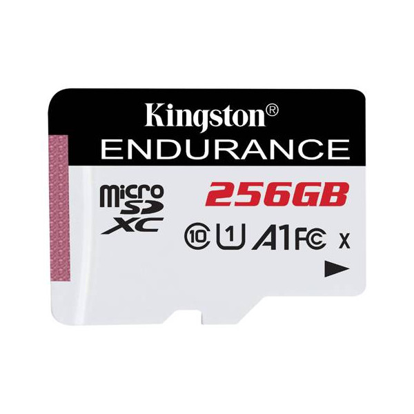 Memoria MicroSDXC Kingston High Endurance 256 GB, UHS-I U1, Clase 10