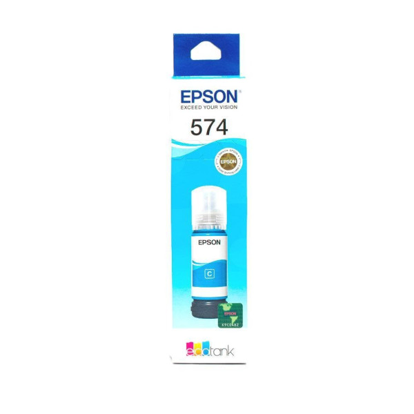 Botella de Tinta Original Epson T574220-AL Cyan (T574220-AL)