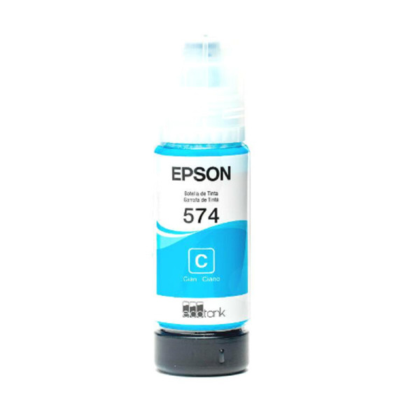 Botella de Tinta Original Epson T574220-AL Cyan (T574220-AL)