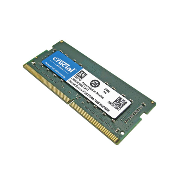 Memoria Ram Crucial 8GB DDR4 3200MHz SODIMM (CB8GS3200)