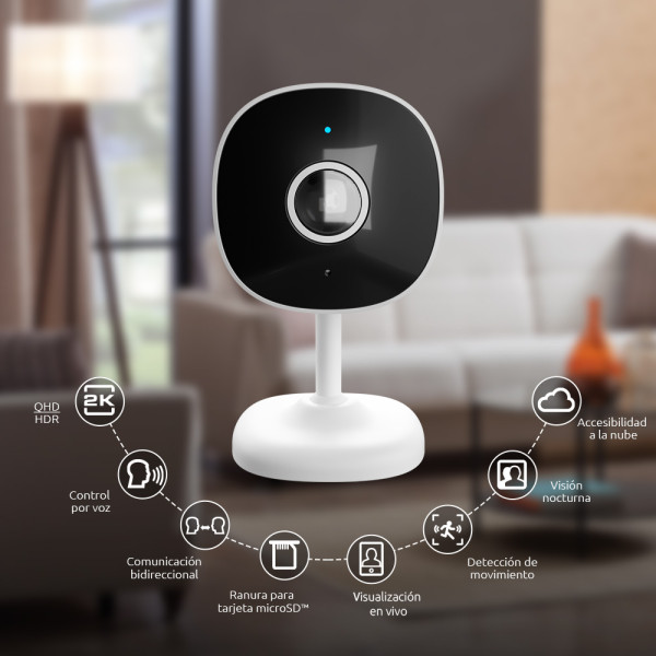 Cámara inteligente Wi-Fi para interior 2K (NHC-I730)