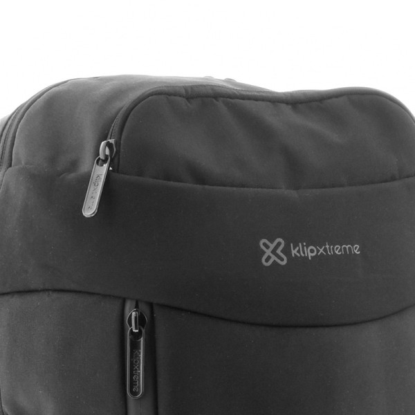 Mochila para Notebook Klip Xtreme Pioneer, Polyester, Carga Máxima 18kg, Negro (KNB-583)