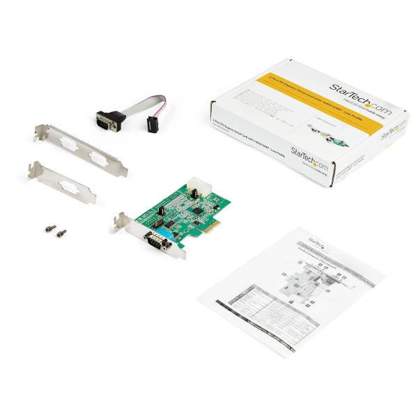 Tarjeta PCIe Serie 2 Puertos RS232 (PEX2S953LP)